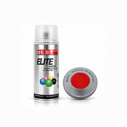 Best Elite Kırmızı Sprey Boya 400 ml Dekoratif SNT13231
