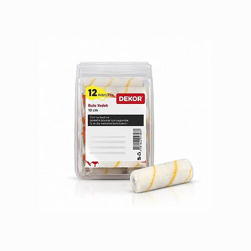 Dekor 2100 Eksport Kalorifer Rulo Yedeği 10 cm 12’li DEK2100