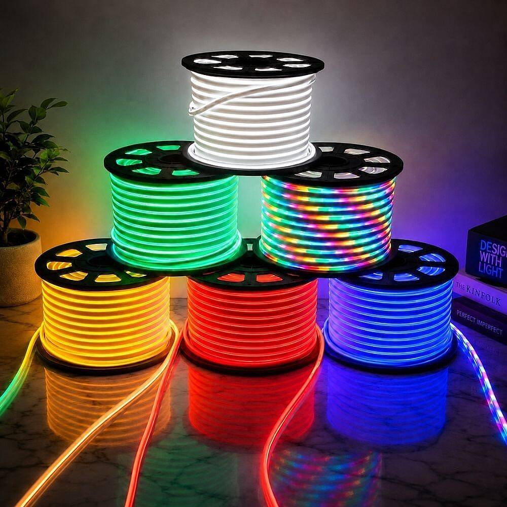 K2 220V Neon Şerit 10W 300 lm 100 Metre Beyaz KCL016 - 3