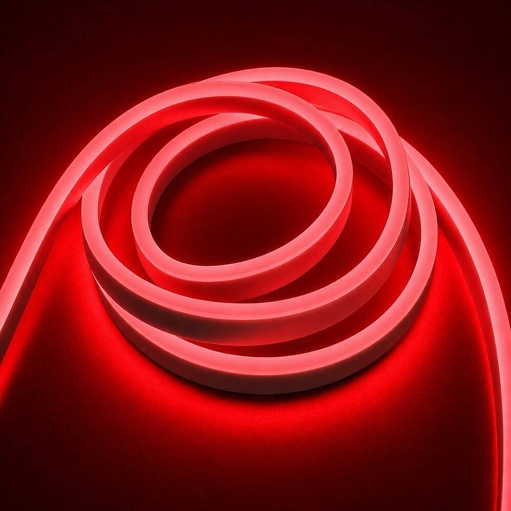 K2 220V Neon Şerit 10W 300 lm 100 Metre Kırmızı KCL016 - 2