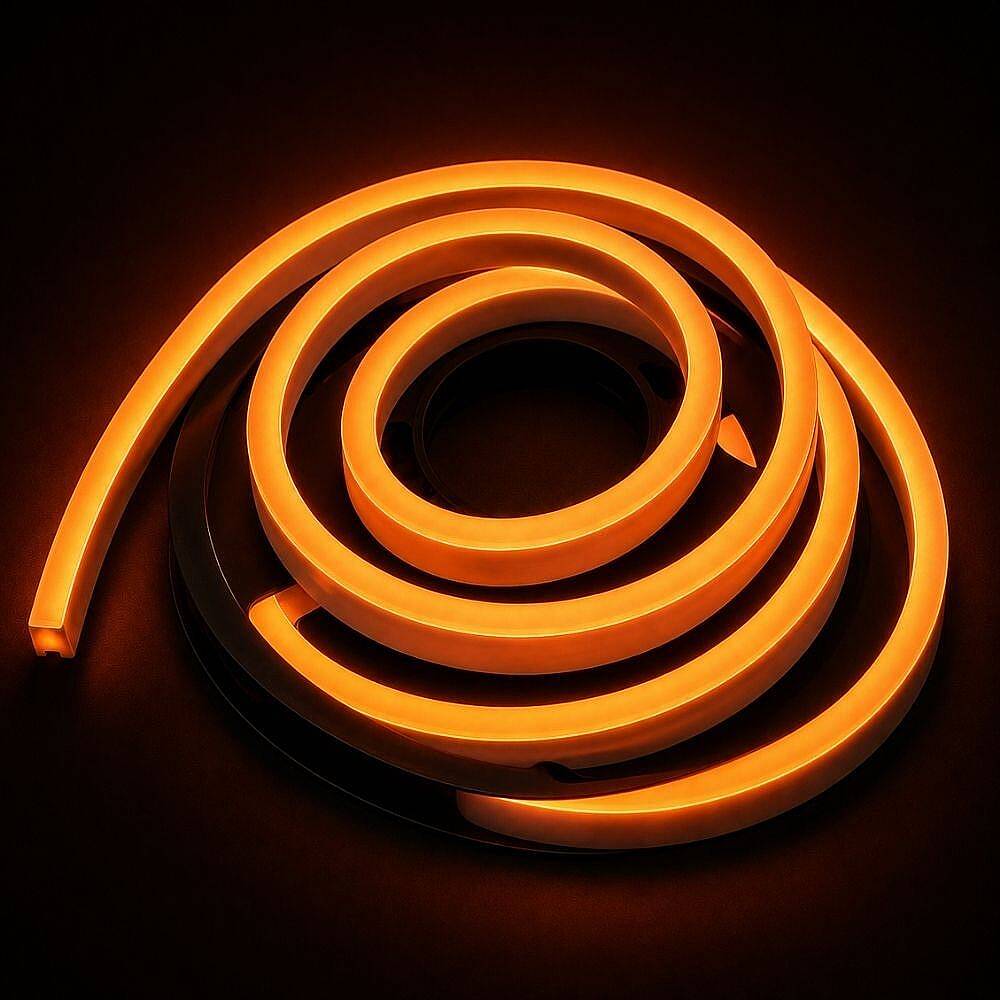 K2 220V Neon Şerit 10W 300 lm 100 Metre Sarı KCL016 - 2