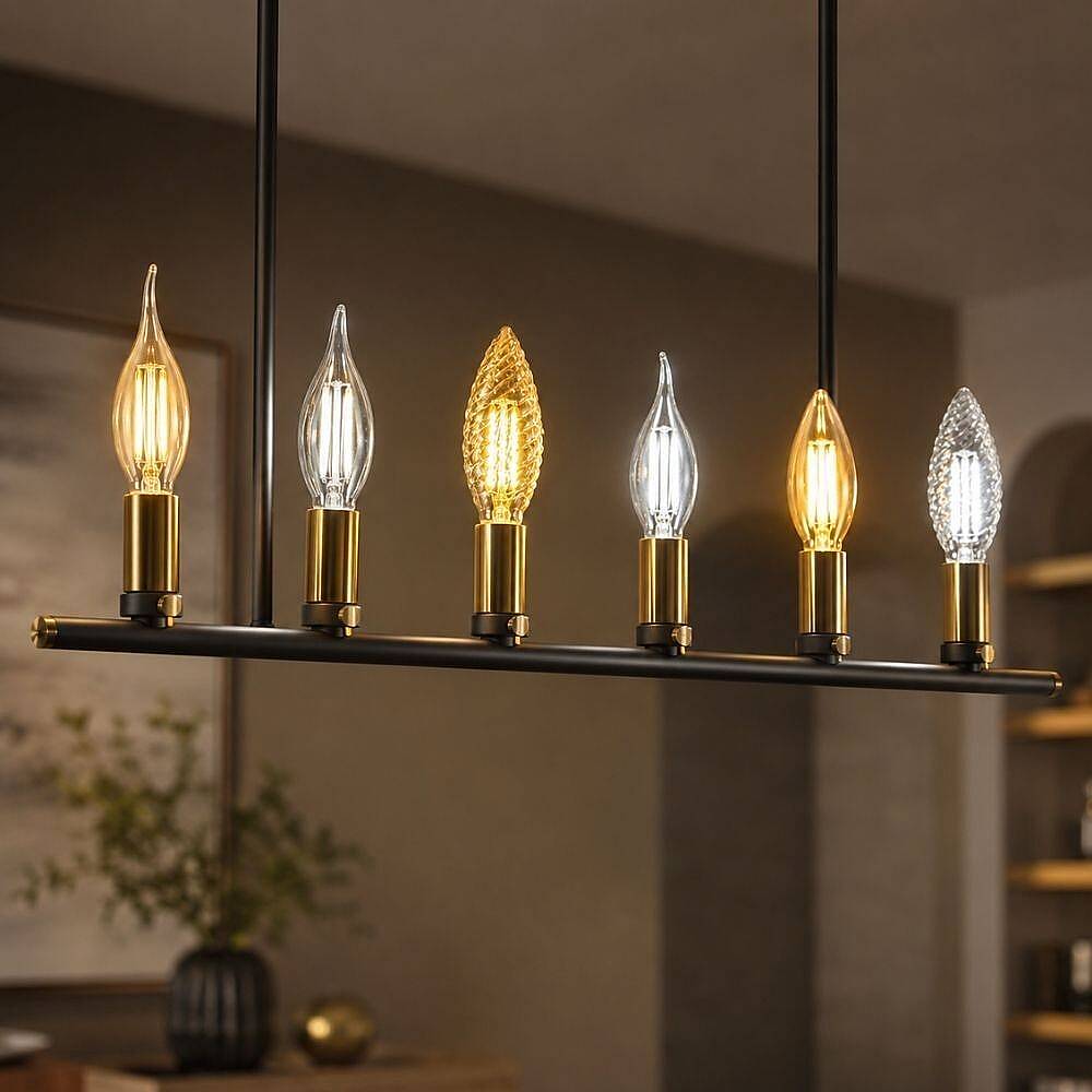 K2 4W E14 Flamanlı Buji Ampul 2700K 10'lu Paket KES600 - 4