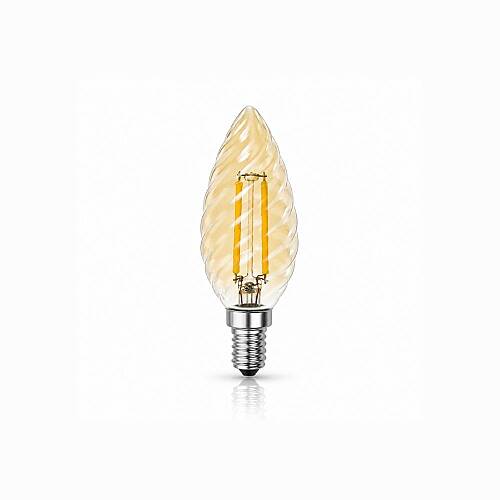 K2 4W E14 Flamanlı Buji Ampul 6500K 10'lu Paket KES610