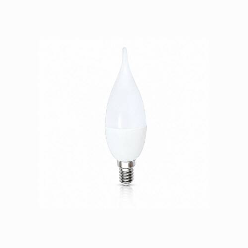 K2 E14 7W Kıvrık Buji Ampul 6500K 10'lu Paket KES210