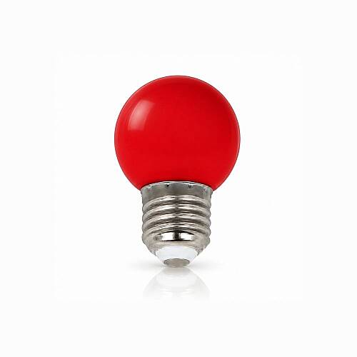 K2 E27 1.5W Renkli Gece Ampul Kırmızı 1 Paket KNL380