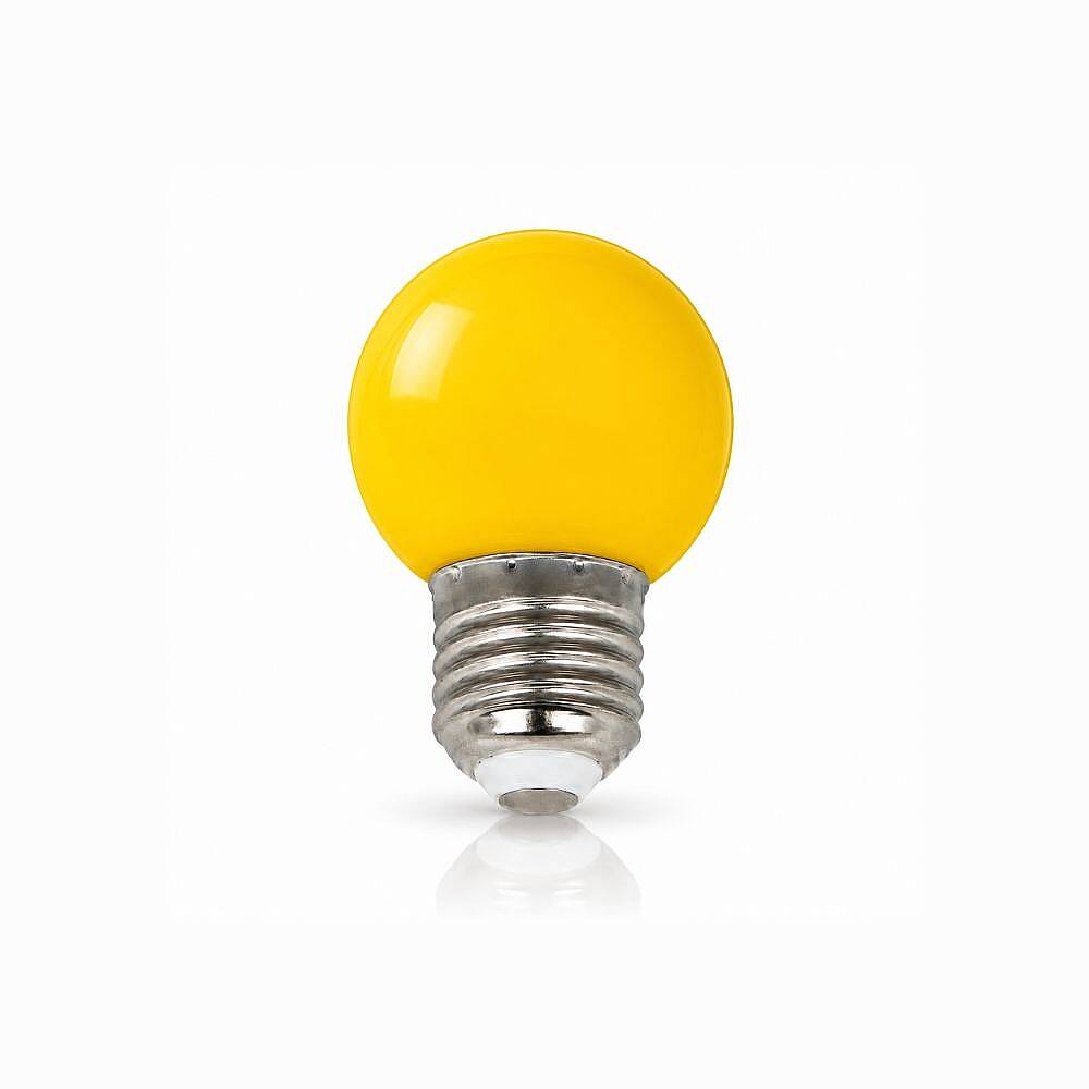 K2 E27 1.5W Renkli Gece Ampul Sarı Dekoratif 1 Paket KNL380 - 1