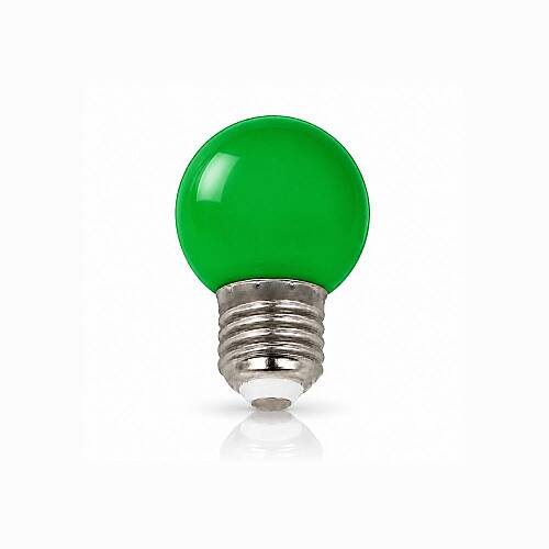 K2 E27 1.5W Renkli Gece Ampul Yeşil Dekoratif 1 Paket KNL380