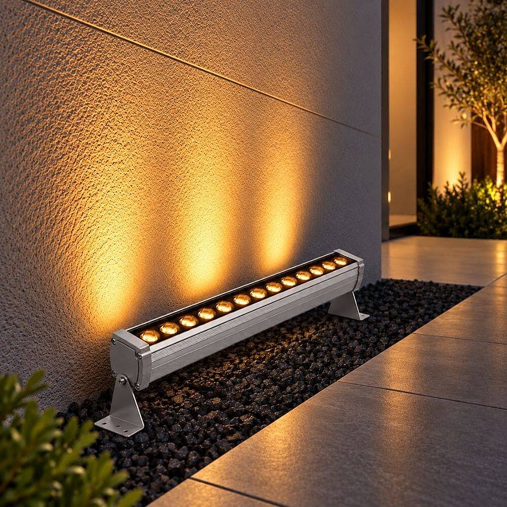 K2 Wallwasher 12W 1200 lm 35cm Amber Dış Mekan KWL119 - 3