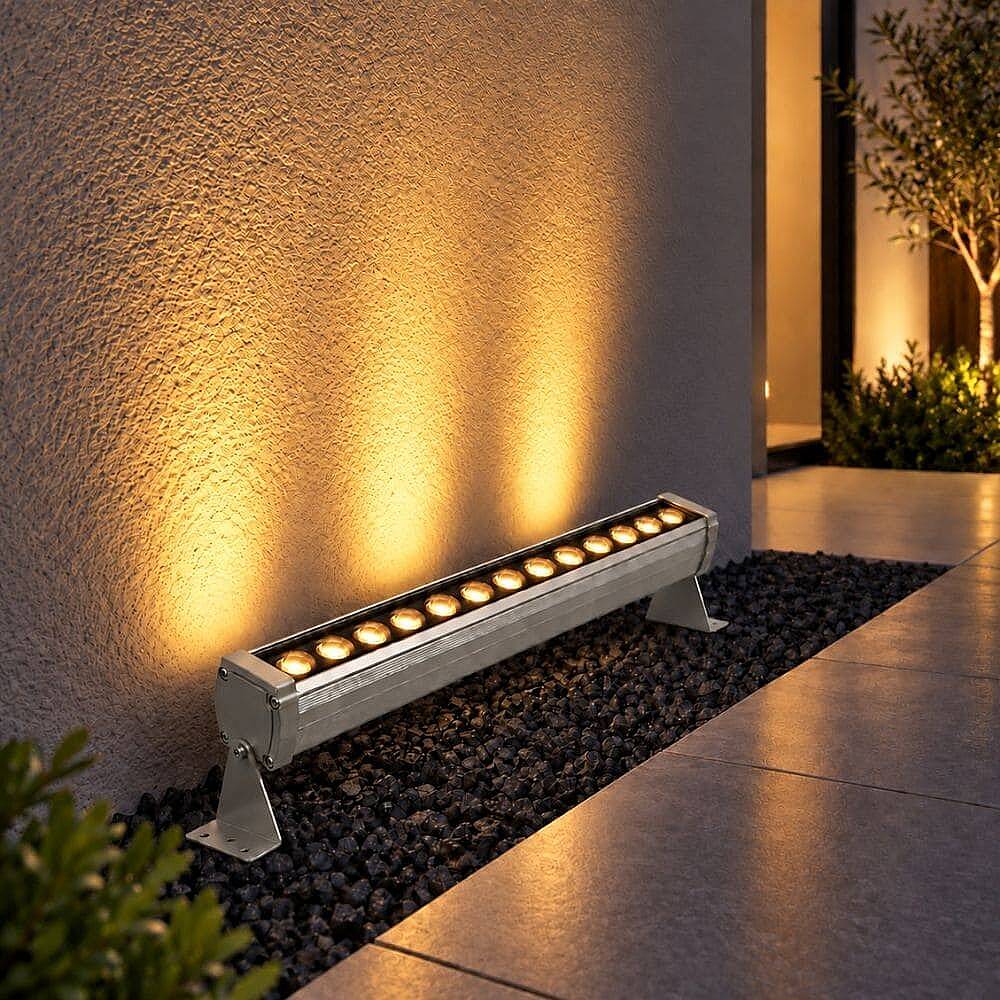 K2 Wallwasher 18W 1800 lm 45cm Amber Dış Mekan KWL120 - 3