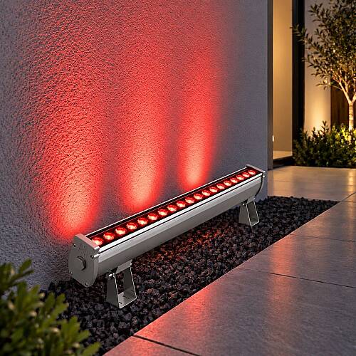 K2 Wallwasher 54W 4800 lm 150cm Kırmızı Tekli KWL129 - 3