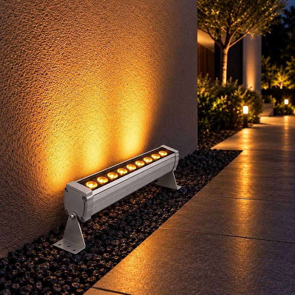 K2 Wallwasher 9W 900 lm 25cm Amber Dış Mekan KWL118 - 3