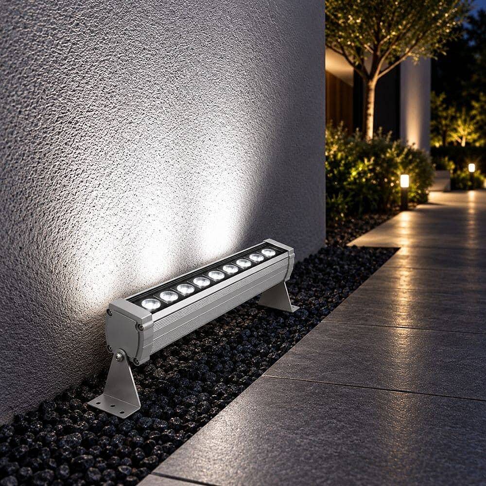 K2 Wallwasher 9W 900 lm 25cm Beyaz Dış Mekan KWL118 - 3