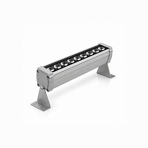 K2 Wallwasher 9W 900 lm 25cm Kırmızı Dış Mekan KWL118