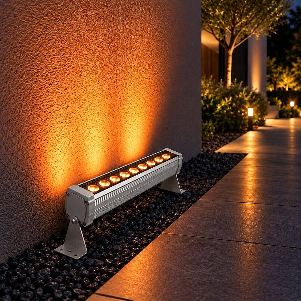 K2 Wallwasher 9W 900 lm 25cm Turuncu Dış Mekan KWL118 - 3