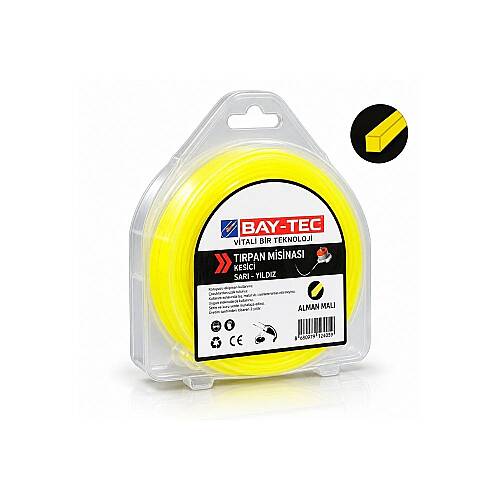Kare Kesitli Tırpan Misinası 3.0 mm 50 Metre LMK4730 - 2