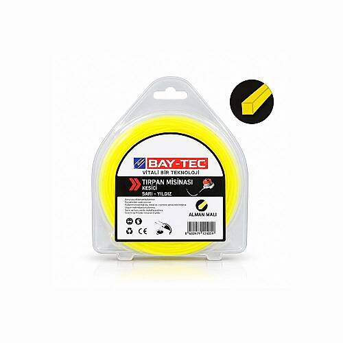 Kare Kesitli Tırpan Misinası 3.0 mm 50 Metre LMK4730