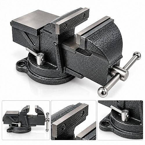 Sabit Tezgah Mengenesi 125 mm Çelik Döküm Sanayi LMK4193 - 2