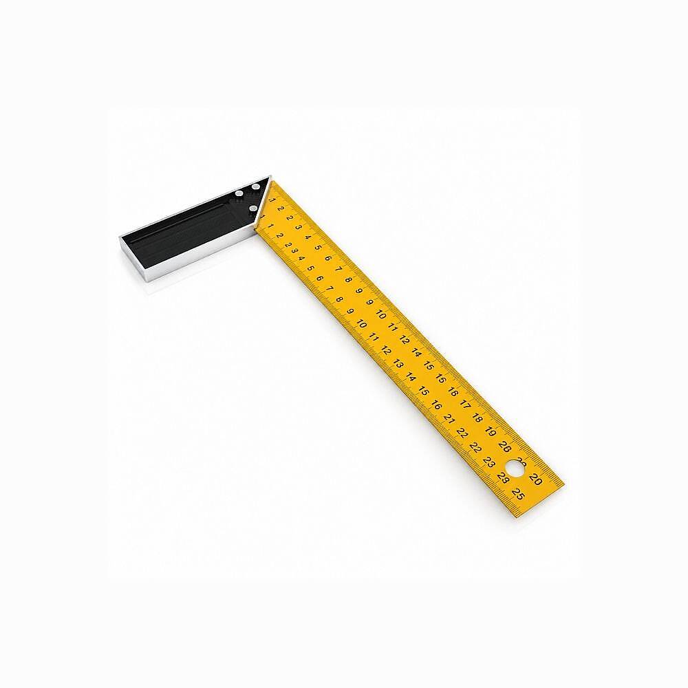 Sarı Marangoz Gönyesi 400 mm Standart Doğrama SNT13418 - 2