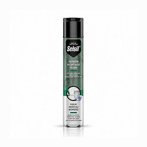 Selsil Kışlık Poliüretan Montaj Köpüğü 750 ml SNT18689