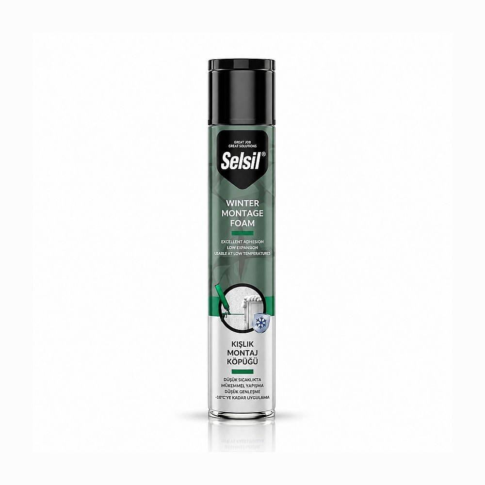 Selsil Kışlık Poliüretan Montaj Köpüğü 750 ml SNT18689 - 1