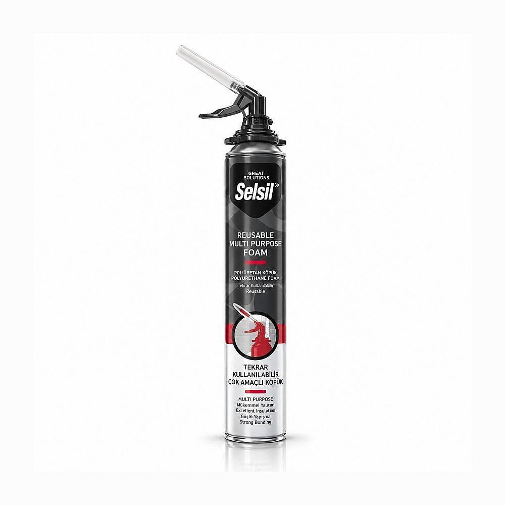 Selsil Tekrar Kullanılabilen Özel Valfli Köpük 750 ml SNT18686 - 1