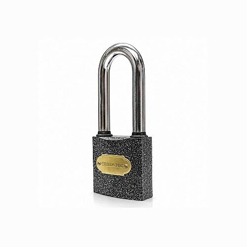 Sentetik Uzun Asma Kilit 63 mm Renkli Gövde 2 Anahtarlı LMK2372