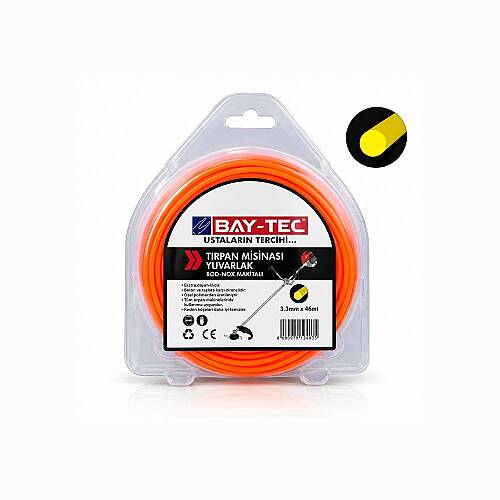 Yuvarlak Tırpan Misinası 3,3 mm 46 m Çim Kesme LMK4711
